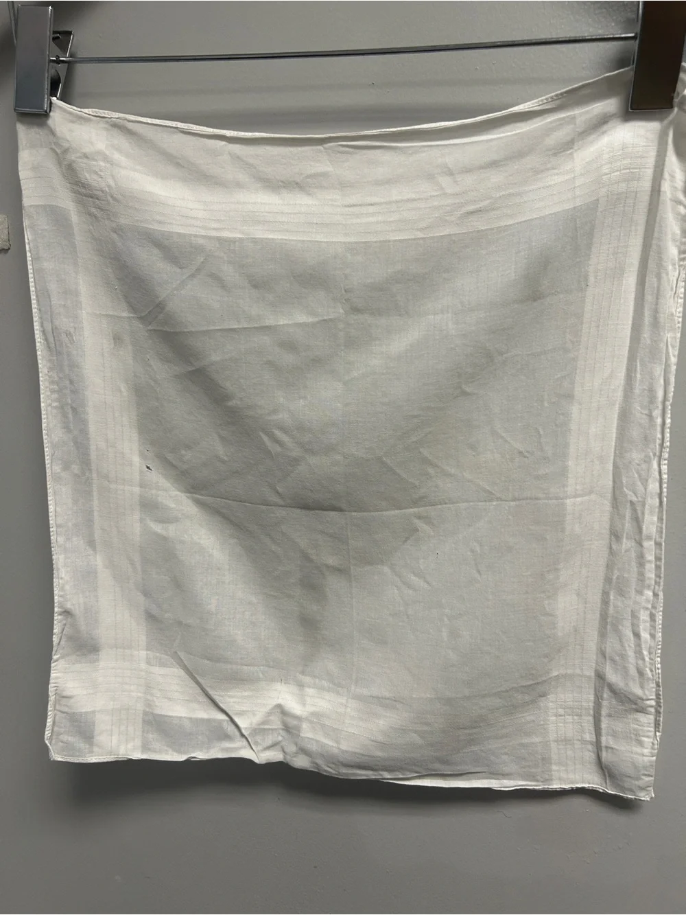 Small linen scarf